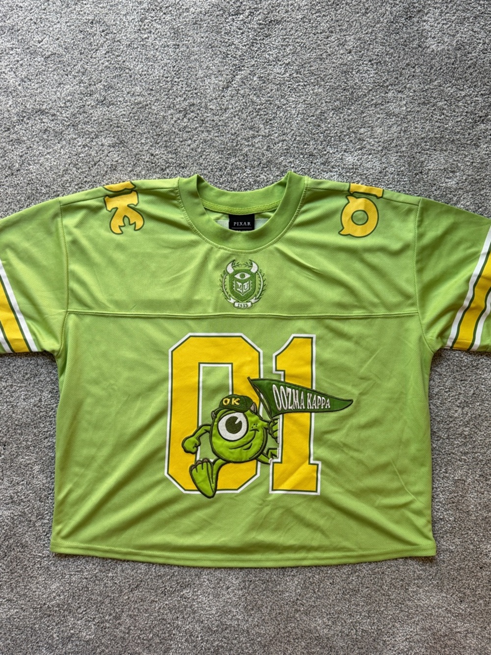 Pixar Green Graphic Short Sleeve Tee - Women's